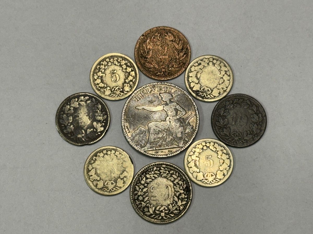 Tutti le monete: Schweizer Münzen-Sammlung 1850  – Usato da Zürich venduto da daki81 1