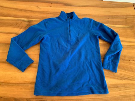 Odlo Fleece Pullover, blau, Grösse 140 - Warm für den Winter
