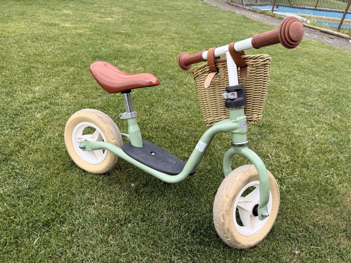 Puky Veicoli per bambini: Puky Laufrad mit Korb, vintage Mint – Usato da Sirnach venduto da Iemiroc 1