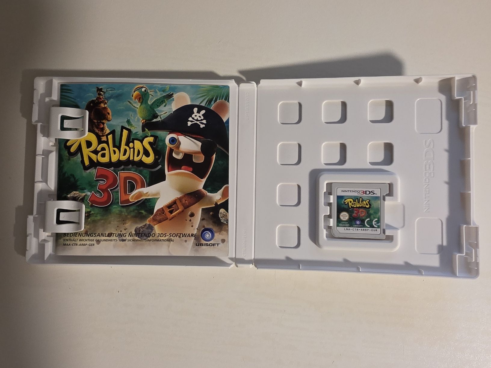 Nintendo Spiele: Rabbids 3D Nintendo 3DS mit Originalhülle – Gebraucht aus Tafers von whereyogamesat 2