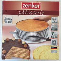 Zenker Pâtisserie Tortenring, Edelstahl, Ø 26/28 cm, Neu