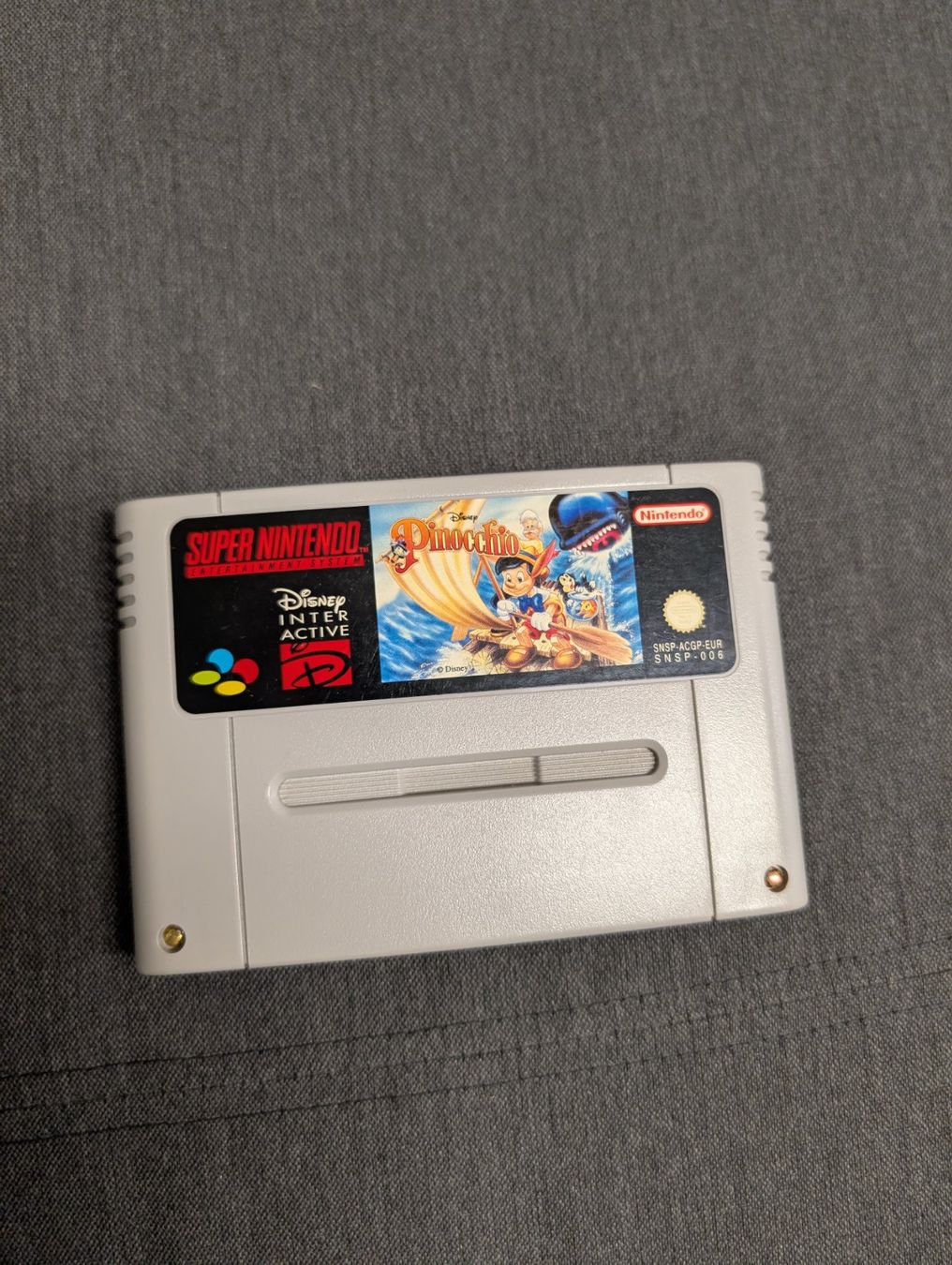 Giochi: Disney Pinocchio super Nintendo – Usato da Giubiasco venduto da Ticinerd