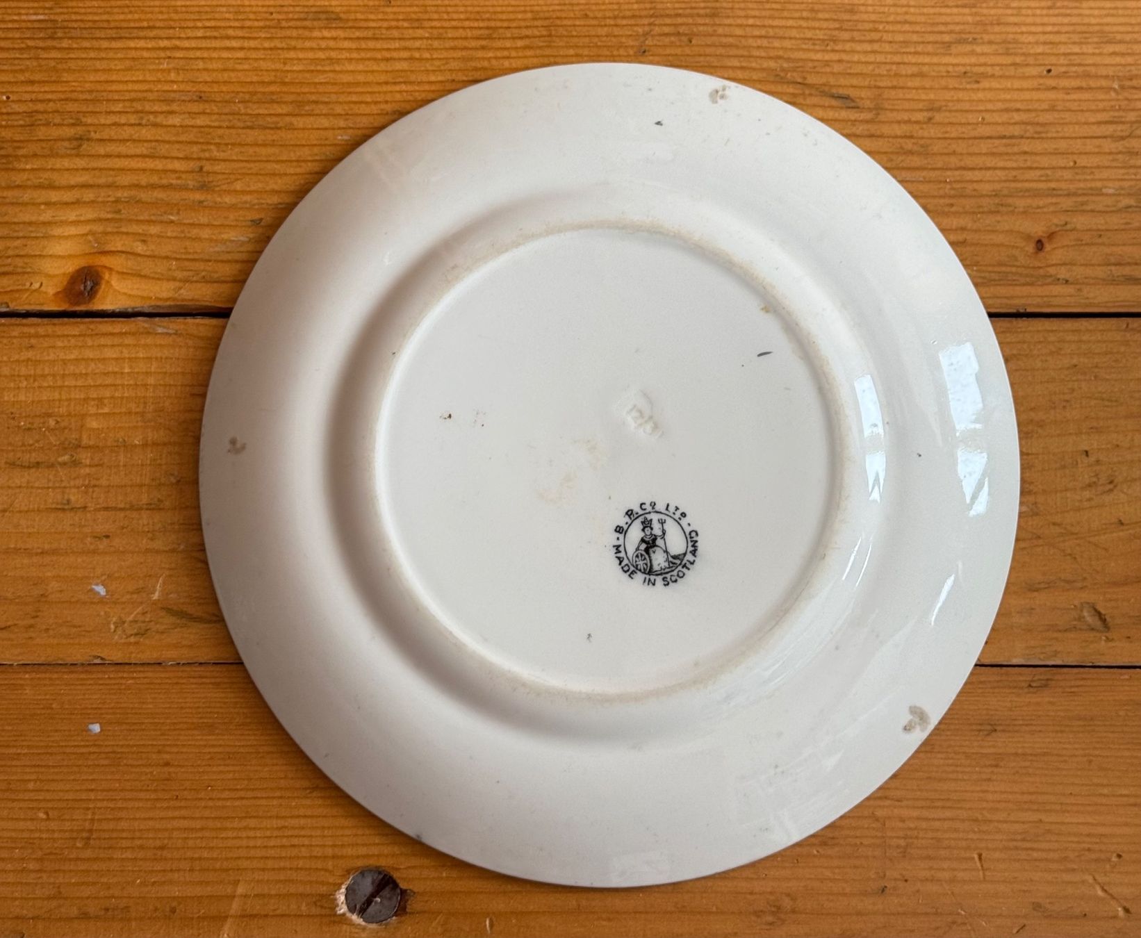 Assiettes: Porzellan Teller Schottland – D'occasion à Grabs par Barbstucky 1