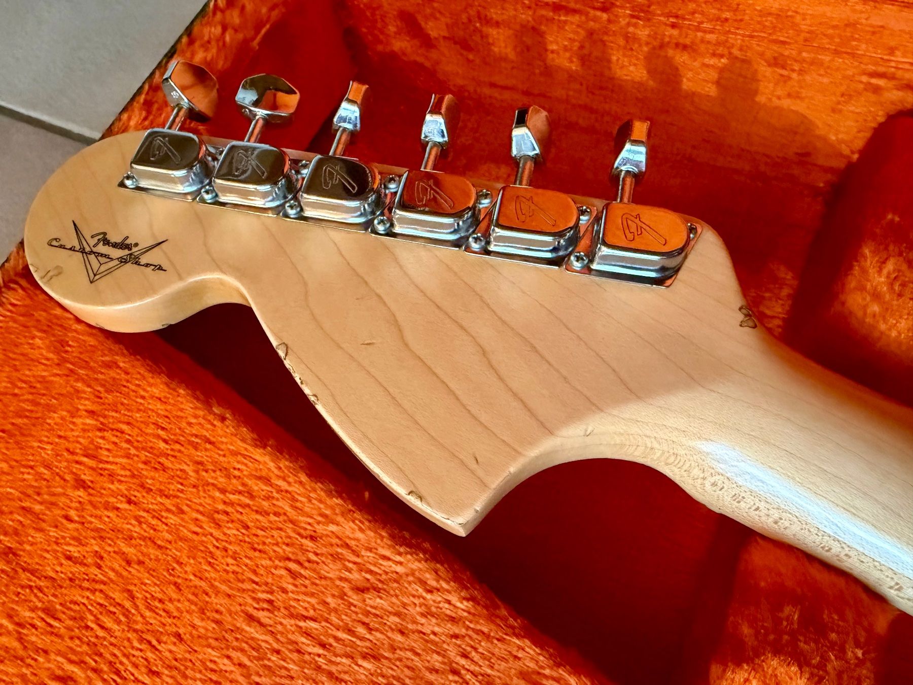 Fender Strumenti musicali: FENDER CUSTOM SHOP STRATOCASTER '69 RELIC HENDRIX GILMOUR – Usato da Sion venduto da Hobby-mania 6