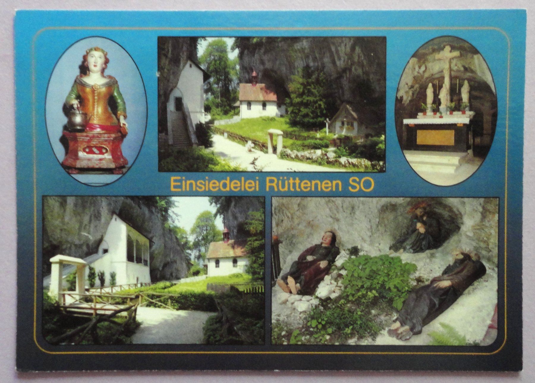 Ansichtskarten: Einsiedelei Rüttenen SO – Gebraucht aus Fétigny von Billy2miny
