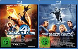 Fantastic Four 1+2 (2005/07) Jessica Alba/Chris Evans/Marvel