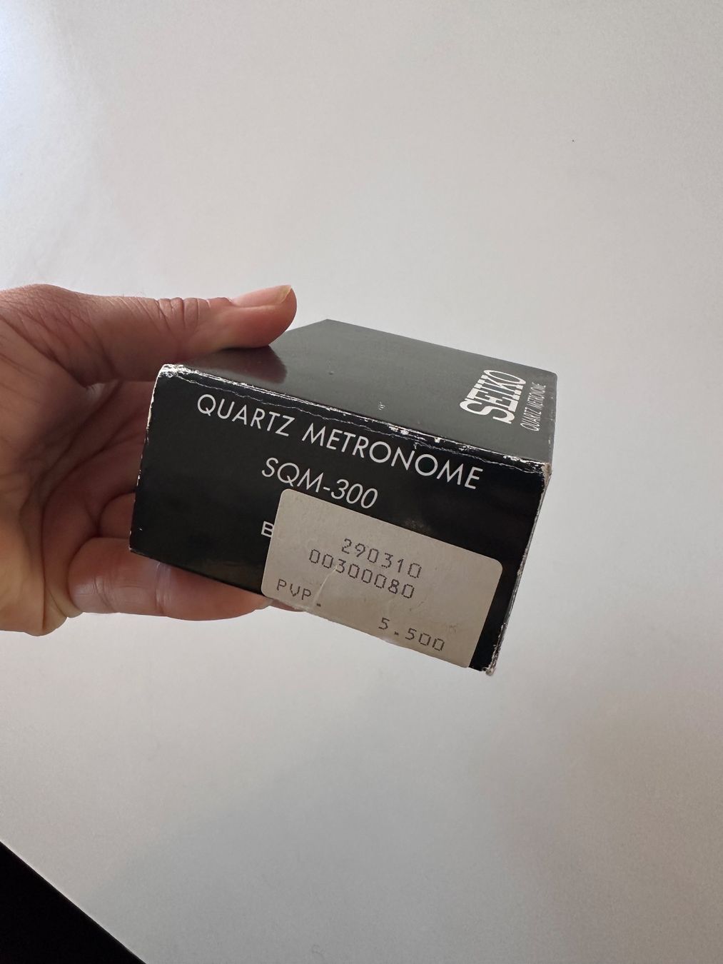 Seiko Musikinstrumente: Métronome Seiko SQM-300 quartz – Gebraucht aus Lausanne von jul_v9ht 2