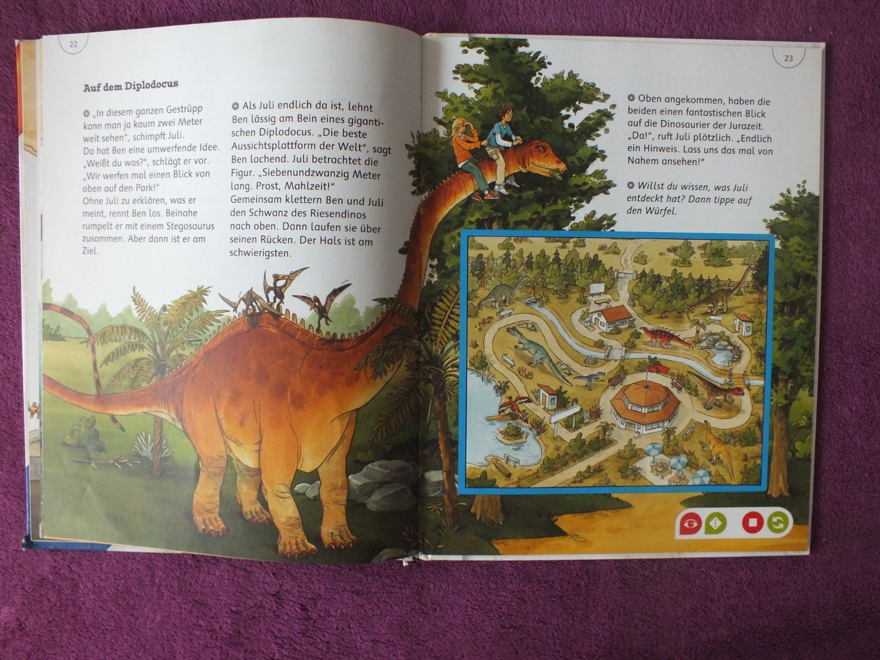 Libri: tiptoi Buch " Expedition Wissen - Dinosaurier " – Usato da Müllheim Dorf venduto da Seeeule01 5