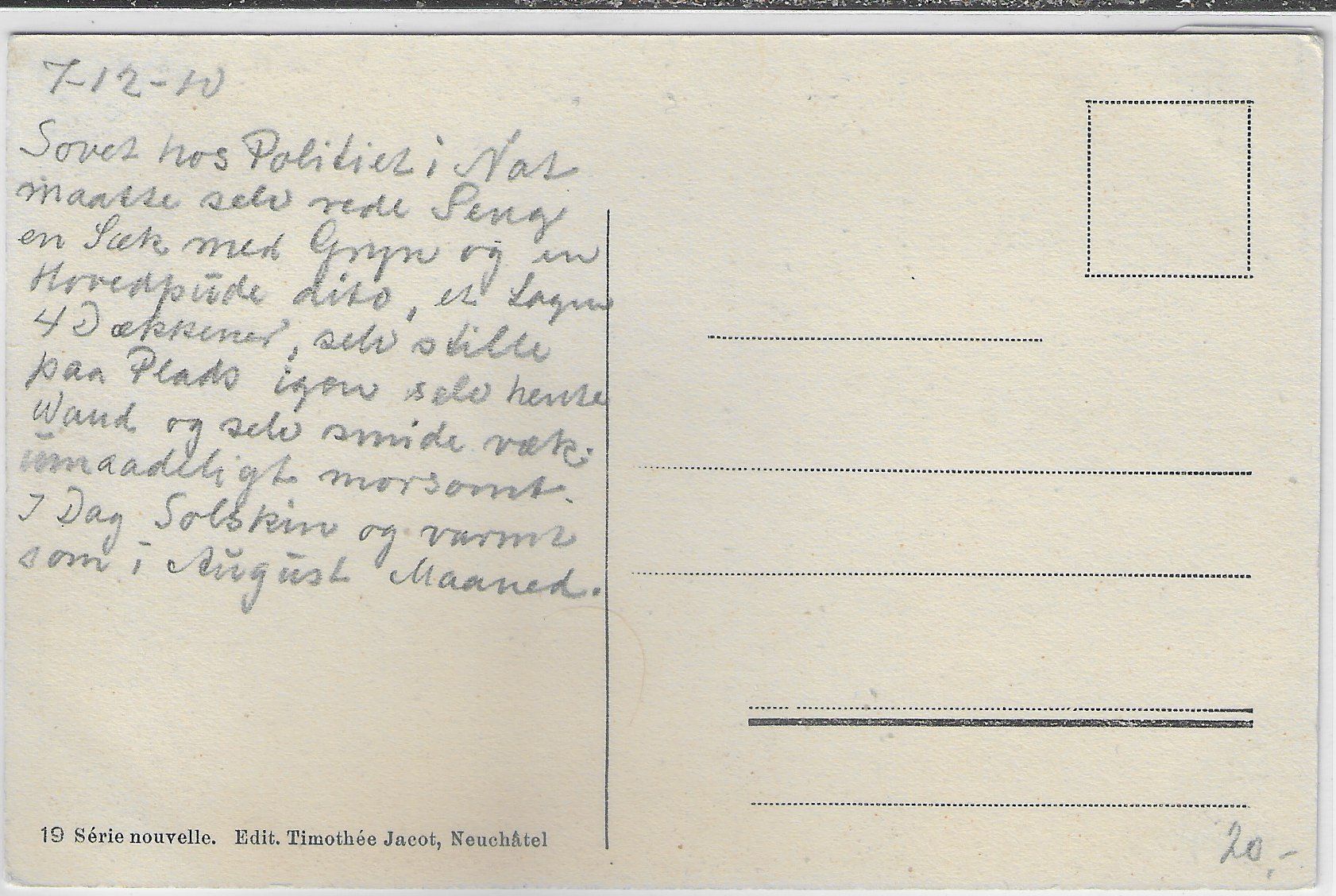 Cartoline postali: Solothurn - An der Aare – Usato da Ettingen venduto da Kartenplanet 1