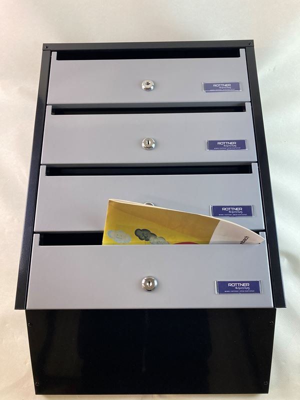 Altro per la casa: ROTTNER | Briefkastenanlage | Schwarz/Grau – Nuovo (secondo la descrizione) da Wittenbach venduto da Restwert_St-Gallen 1