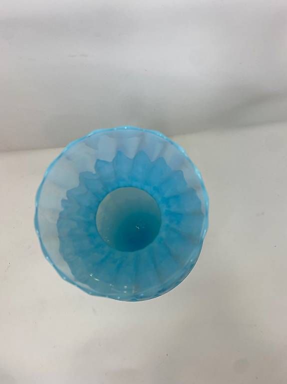 Murano Vasi & Recipienti: Sehr schöne große antike Opalglas Vase – Usato da Steinhausen venduto da einzelstueck-brocki 2