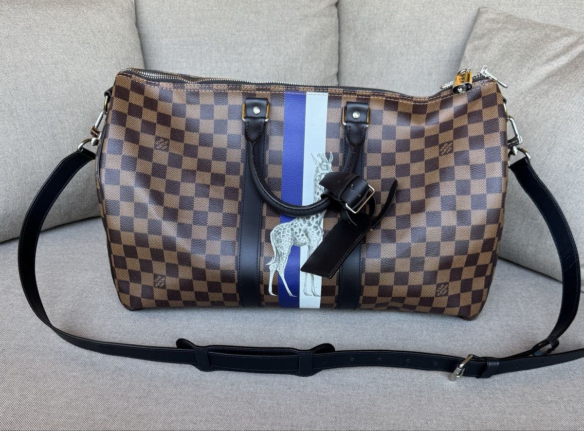 Louis Vuitton Sacs: Louis Vuitton Keepall Bandoulière 45 – D'occasion à Martigny par Fashion_Mania