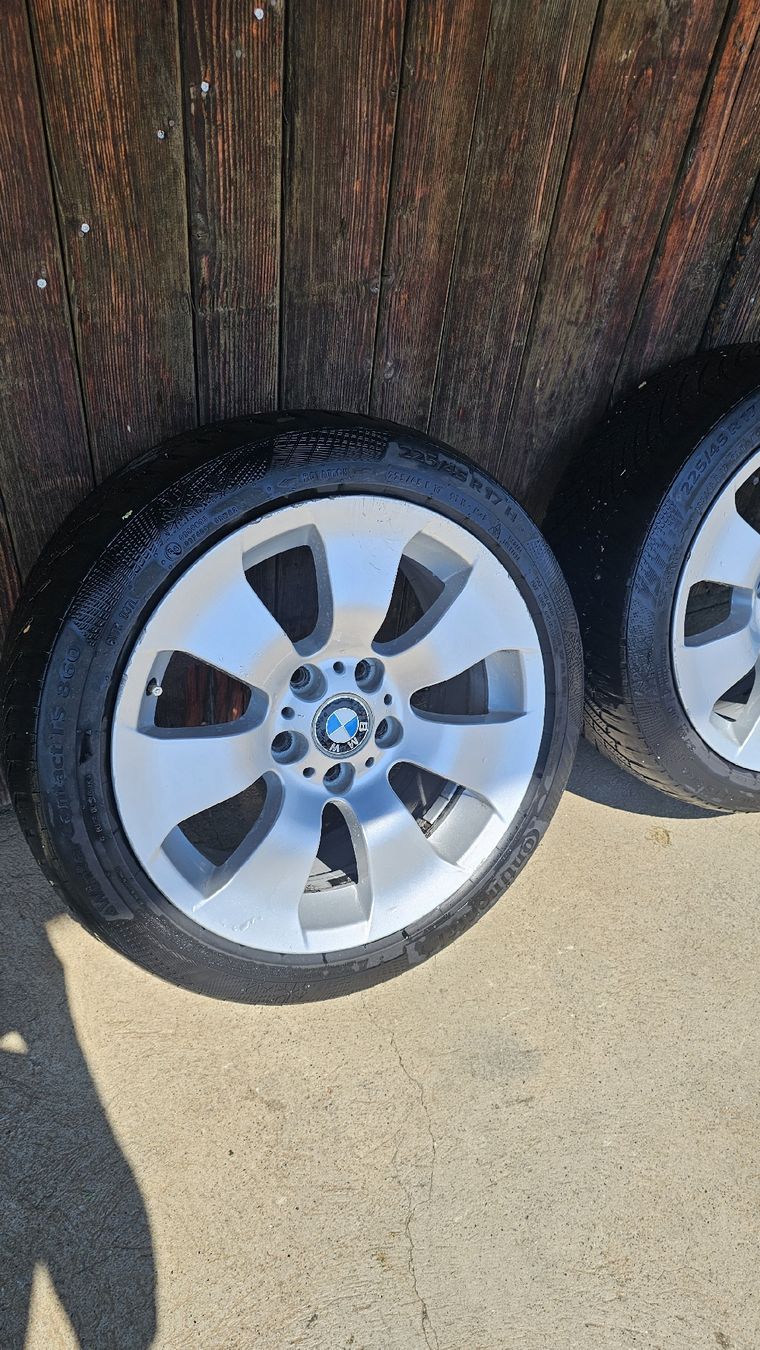 Pneus & Kompletträder: BMW E90, E91, E92, E93 Winterräder 225/45 R17  – Gebraucht aus Hochwald von msg_gy65 1