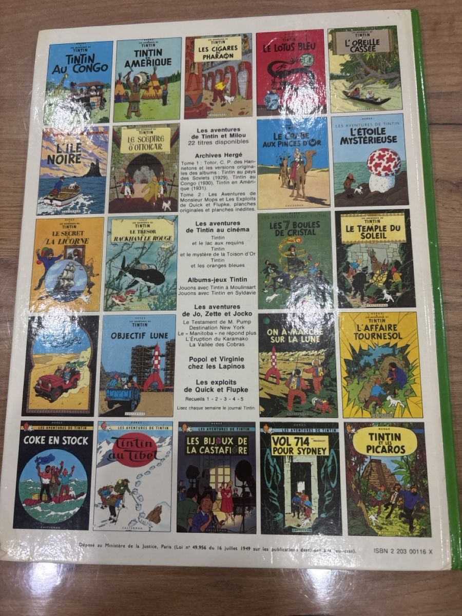 Fumetti: Tintin on a marché sur la lune – Usato da Porrentruy venduto da Servo26 4