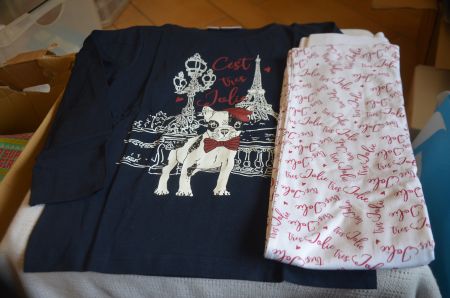 TAILLE 128-134  PIJAMA NEU