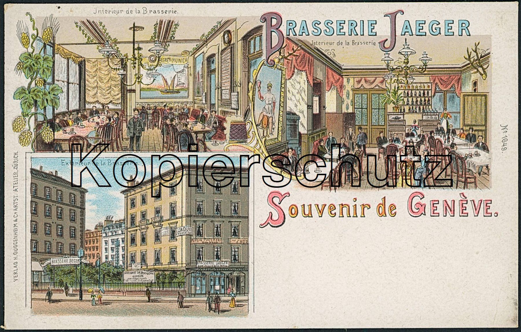 Ansichtskarten: GES Genève - Litho – Neu (gemäss Beschreibung) aus Schindellegi von leecollect
