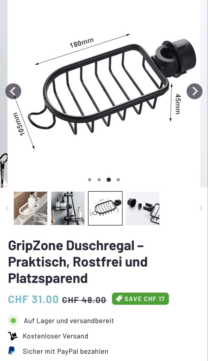 Douches: 2x Duschshampoo halterung – Neuf (Voir description) à Rombach par akiromay 4
