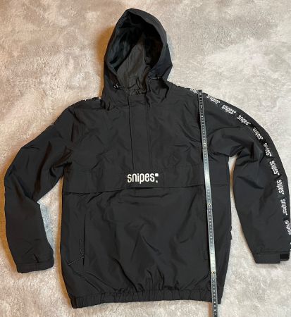 Snipes Windbreaker Regenjacke Herren M Schwarz Hooded