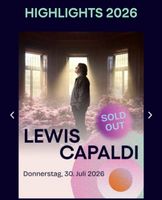 Stars in Town 2026 - Lewis Capaldi - 30. Juli 2026