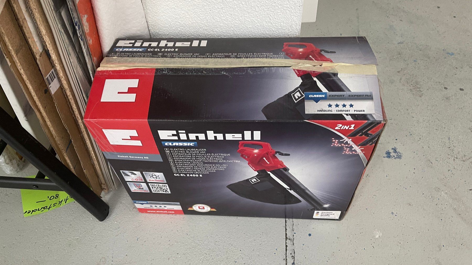 Einhell Soffiatori & Aspiratori per foglie: ELEKTRO LAUBSAUGER VON EINHELL – Usato da Zürich venduto da waldmaedchen
