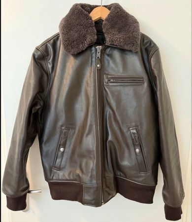 Schott NYC LC1380 Lederjacke / Fliegerjacke – Wie Neu