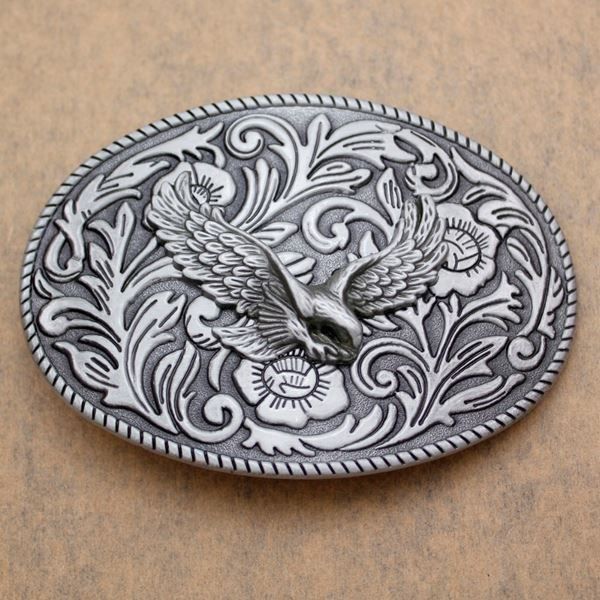 Fibbie per cinture: Metall Gürtelschnalle EAGLE Flowers – Nuovo e nell'imballaggio originale da Münchwilen TG venduto da ecudos10