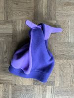 Winter Zipfelmütze Fleece Lila/Violett, Handgemacht, Neu!