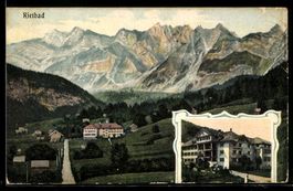 Rietbad, Totalansicht mit Gasthaus und B