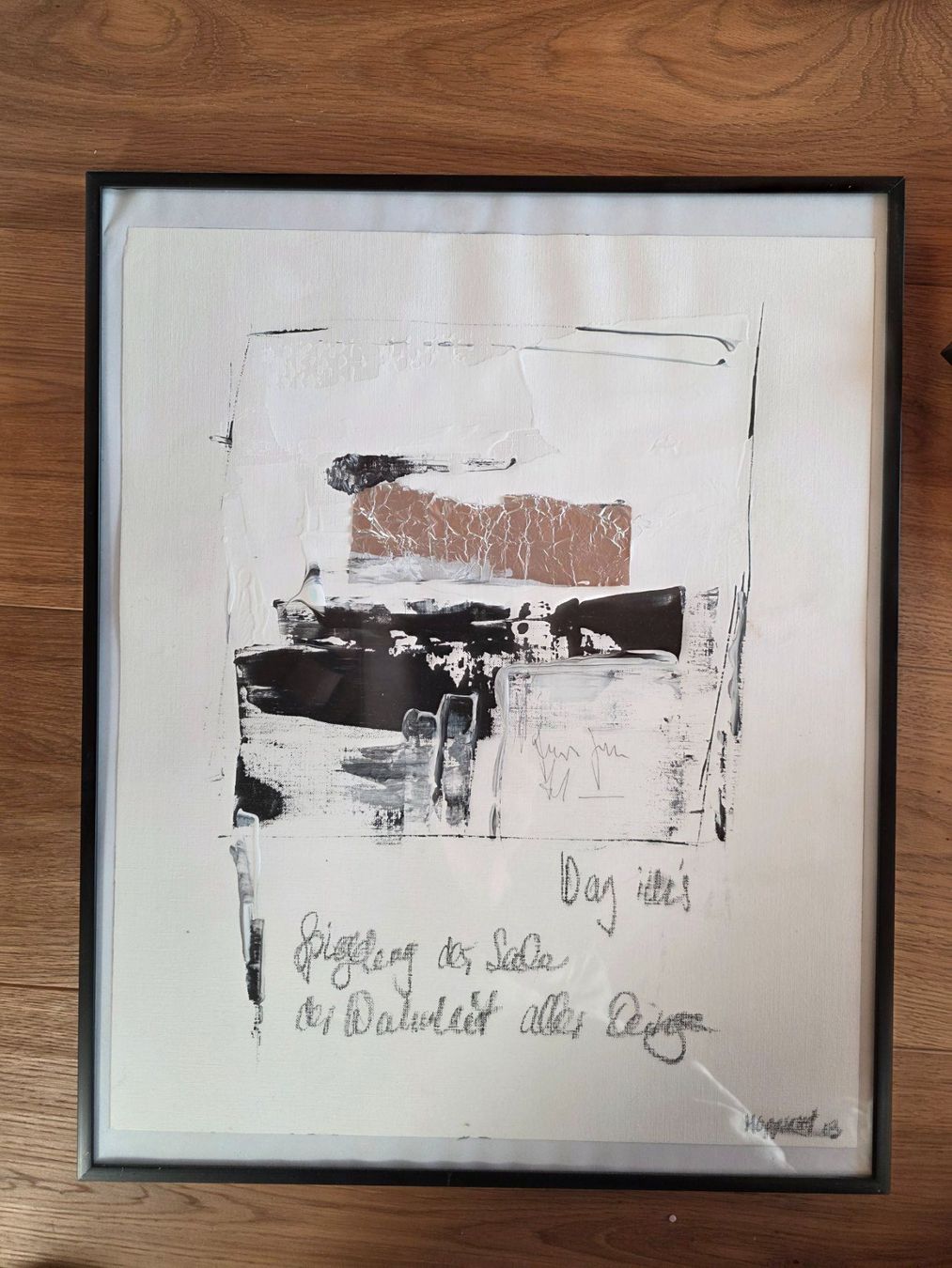 Dipinti: Gemälde Acryl Collage signiert – Usato da Walterswil BE venduto da Lonitti
