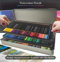 Buntstifte Set, 120 Farben, Aquarell Effekt, Neu!🖌️🎨🖍️