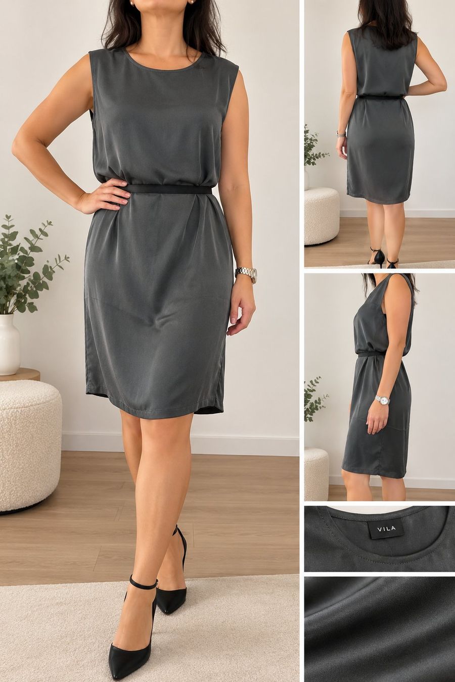 Drykorn Vestiti: Cocktail Kleid 100%Seide – Usato da Ipsach venduto da Rosarosita