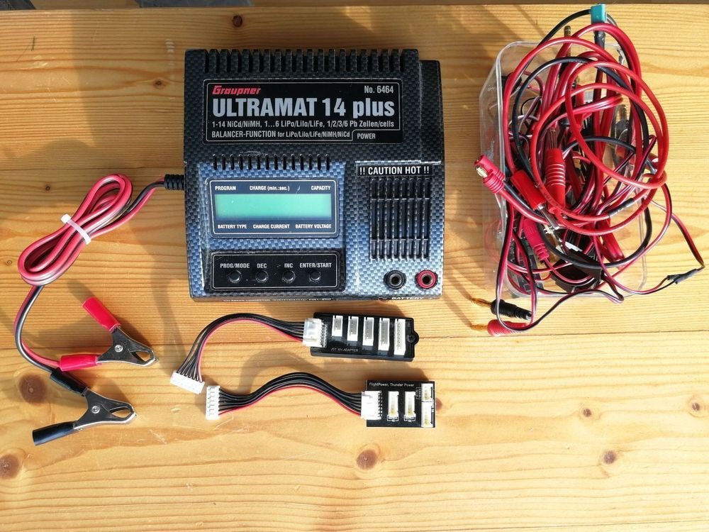 Chargeur Graupner Ultramat 14 Plus (Réf 6464) - Neuf Complet Avec Notice Française