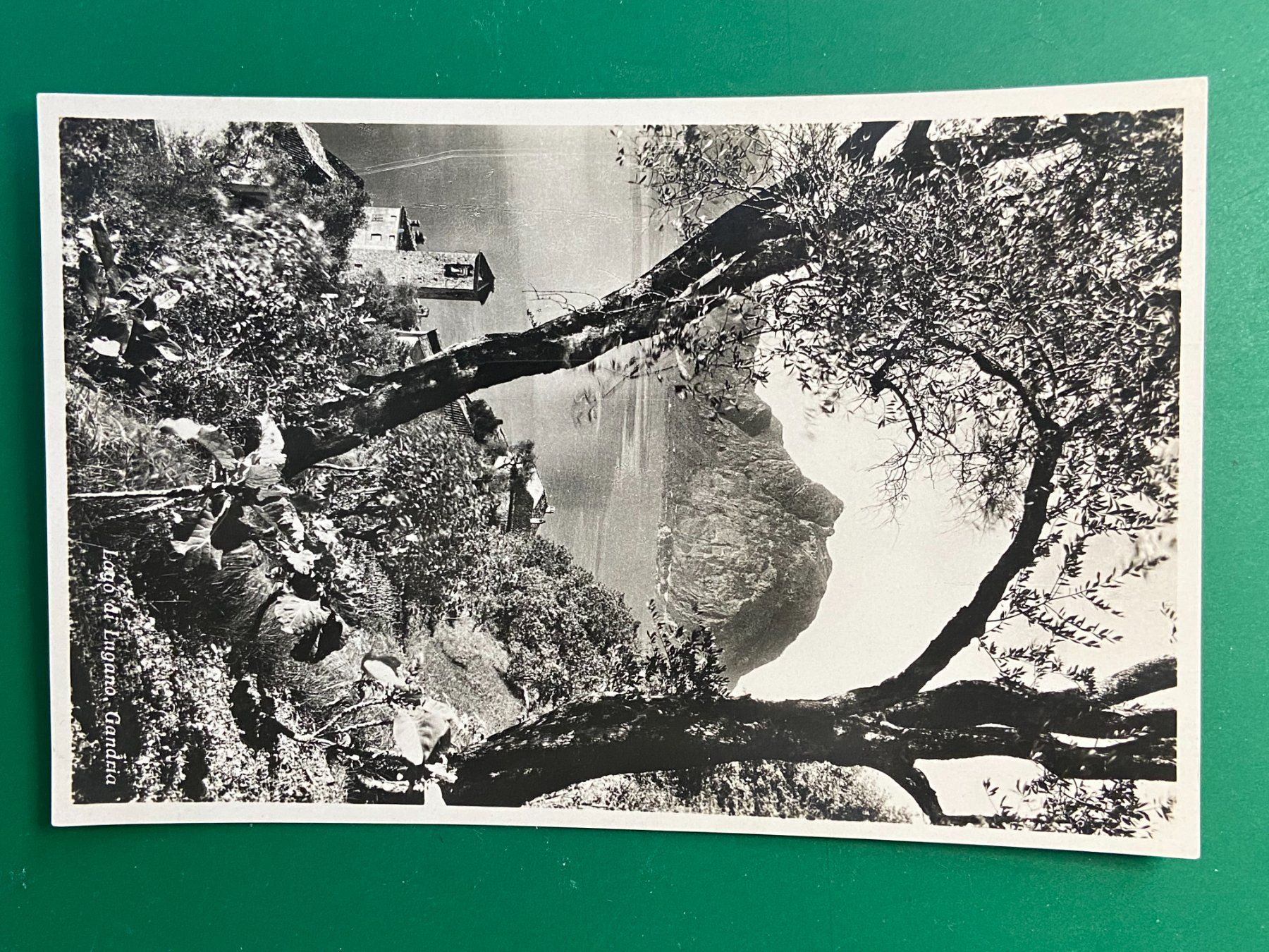 Cartoline postali: Lago di Lugano - Gandria – Usato da Steg VS venduto da danwer74