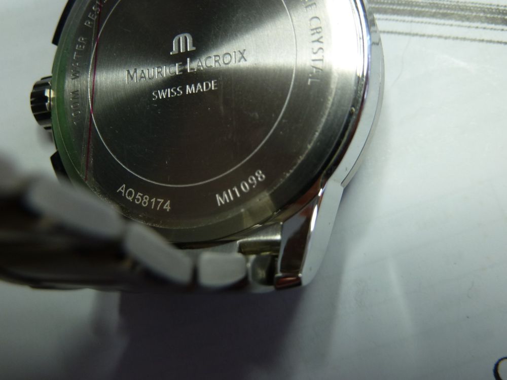 Maurice Lacroix Orologi: Maurice Lacroix Pontos Chronograph Herrenuhr Edelstahl Sw... – Nuovo e nell'imballaggio originale da Hünikon venduto da operapeter 5