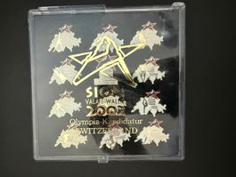 Pin Set komplett Olympia Sion Swiss🇨🇭🤩 Schweiz