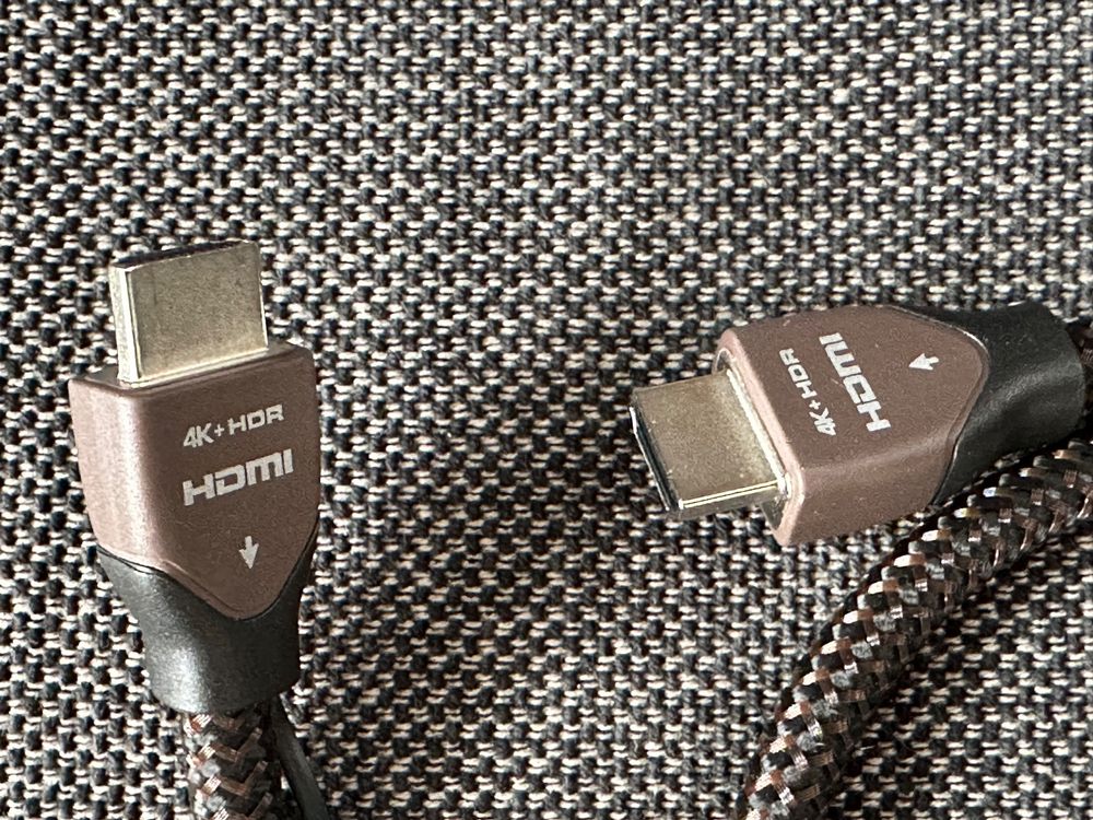 AudioQuest HDMI-Kabel HDM18BLUE150 – 1,5 M, 18 Gbit/s Für 4K/8K, Geräuschreduziert