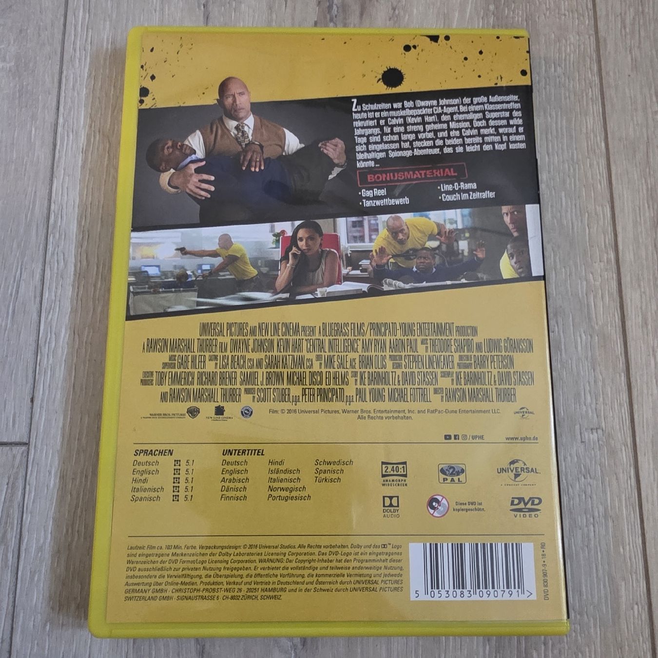 Tous les DVDs: Central Intelligence  – D'occasion à Wigoltingen par Zuckerfee84 1