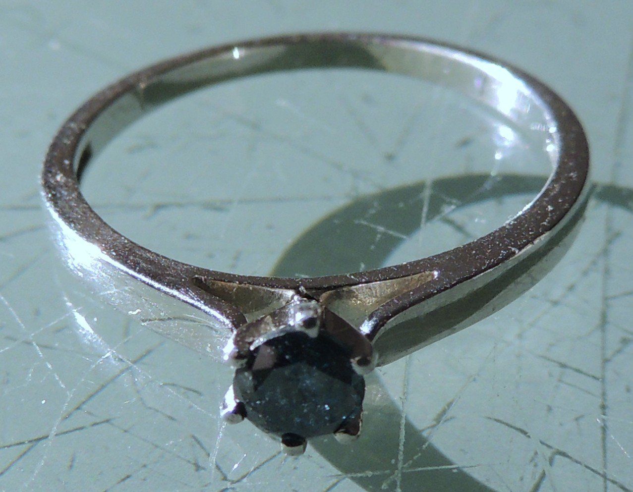 Bagues: Diamant Silber 925 Fingerring Gr. 56 – D'occasion à Waldenburg par schaller707 7