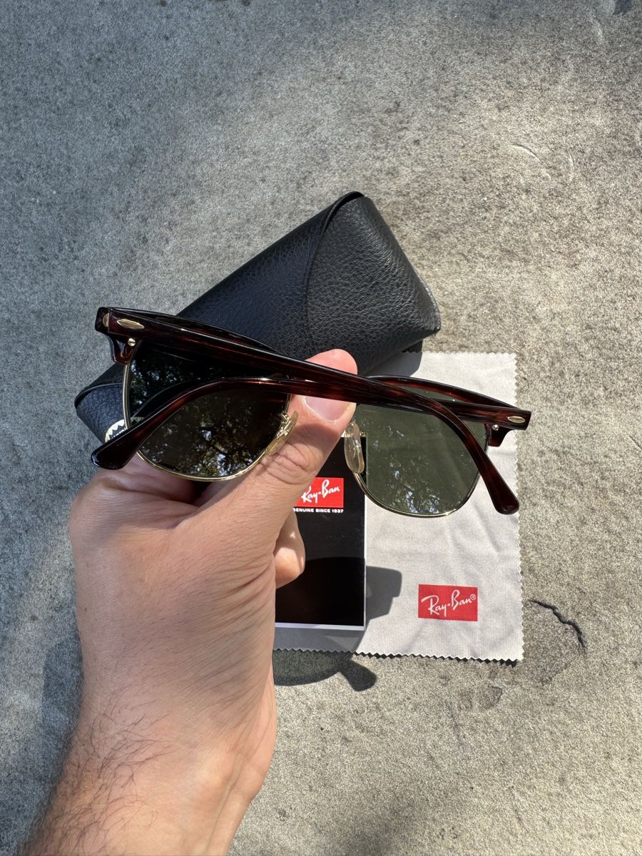 Ray-Ban Occhiali & Lenti: Original Ray-Ban RB3016 Clubmaster Black – Nuovo (secondo la descrizione) da Effretikon venduto da rus_2l2p 4