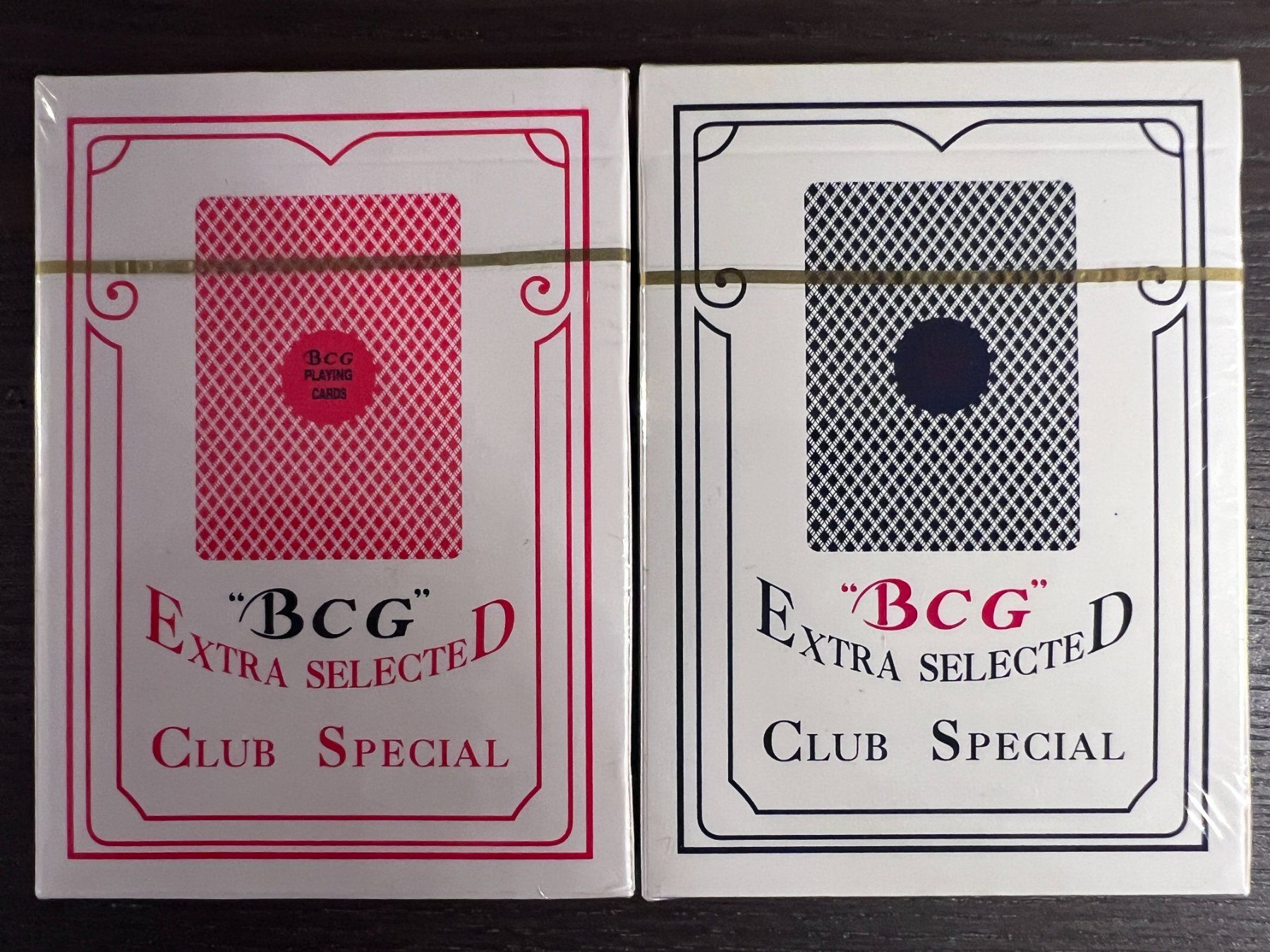 Giochi: Kartenspiel BCG blau & rot NEU – Nuovo e nell'imballaggio originale da Zürich venduto da F84 1