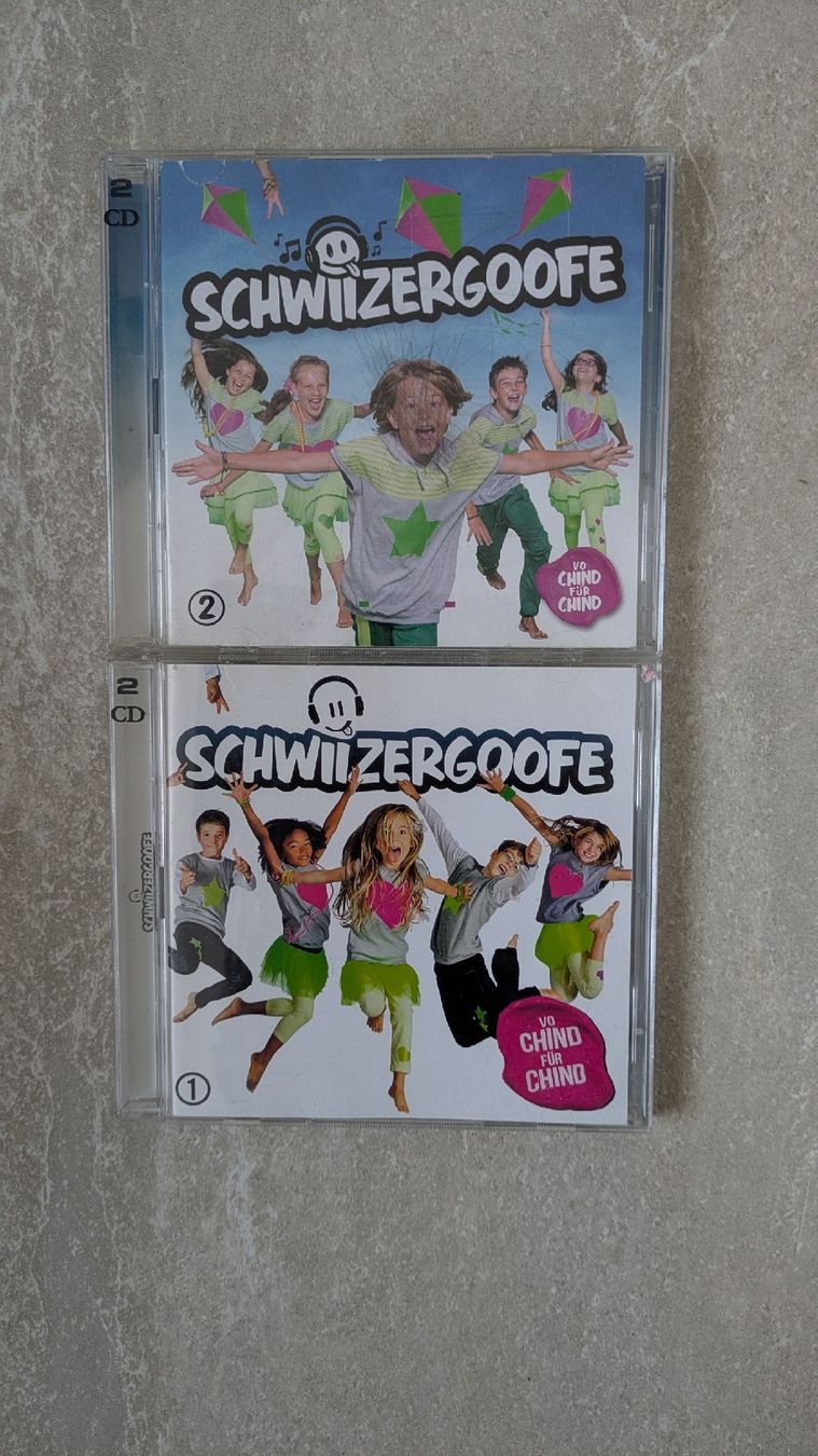 CDs: Schwiizergoofe, 1 und 2, total 4 Cd's – D'occasion à Rottenschwil par chnoblipress