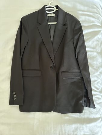 Mango Black Jacket T-46