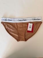 CALVIN KLEIN, Slip, Grösse S, Farbe Braun m. leichtem Muster