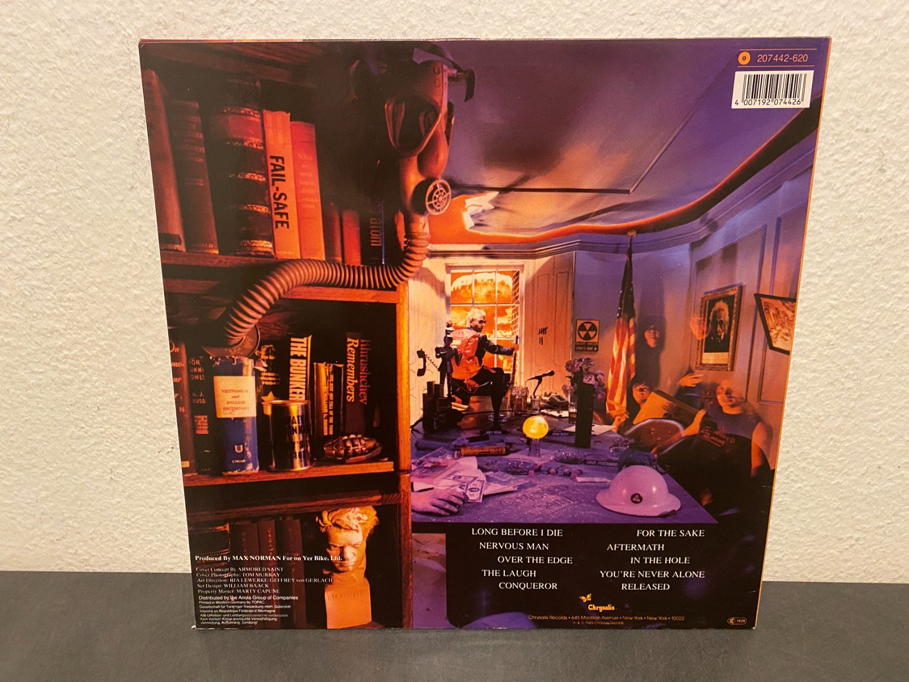 Schallplatten: Armored Saint - Delirious Nomad Orginal LP 1985 – Gebraucht aus Basel von VinylLover68 1