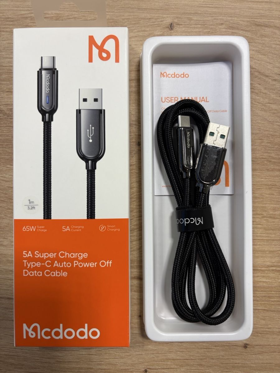 Cavi: Mcdodo USB-C Kabel, 5A Super Charge, Neu & Originalverpackt – Nuovo e nell'imballaggio originale da Oetwil am See venduto da tomacar