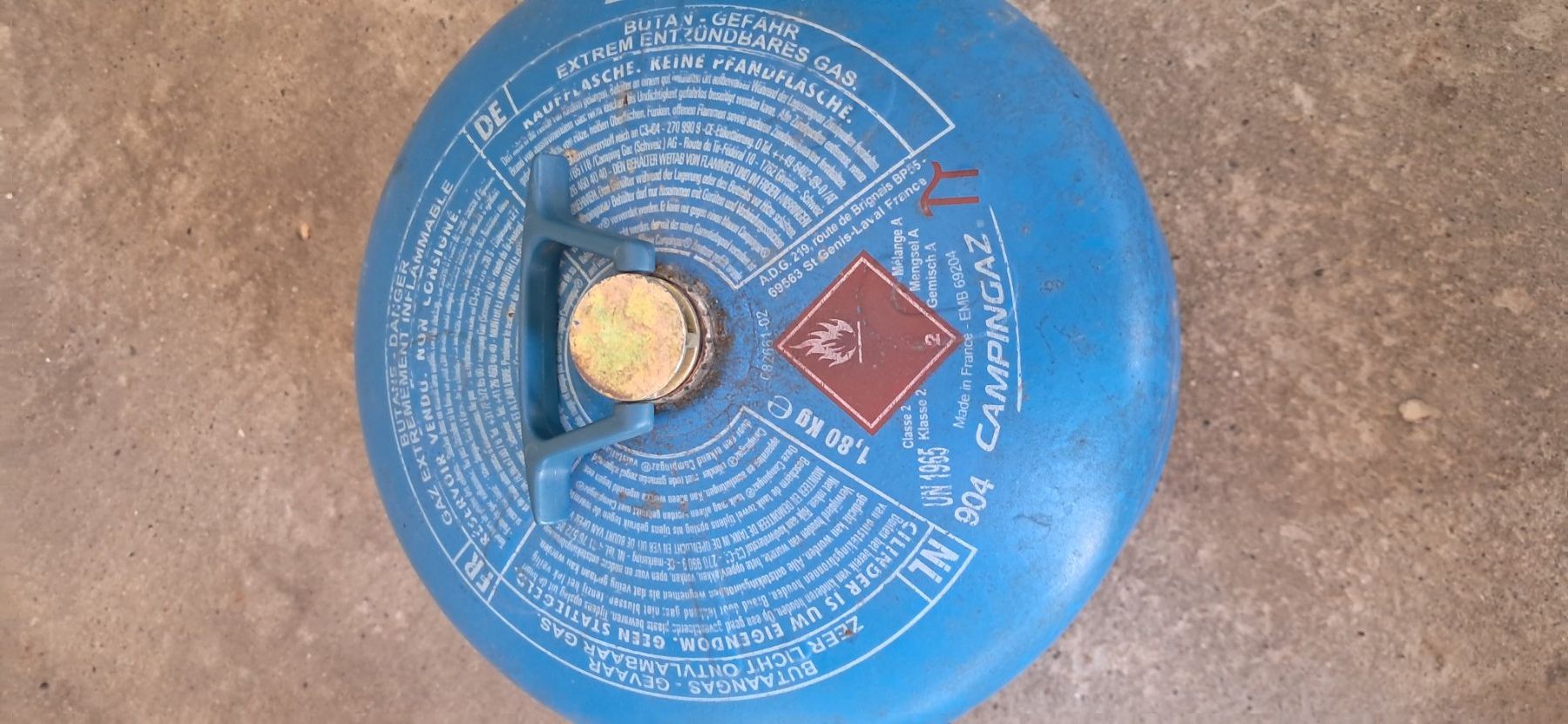 Campingaz Gas-Geräte & -Technik: Gasflasche 904 – Gebraucht aus Stadel(Winterthur) von Rene2406 2