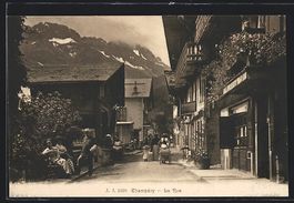 AK Champéry, La Rue