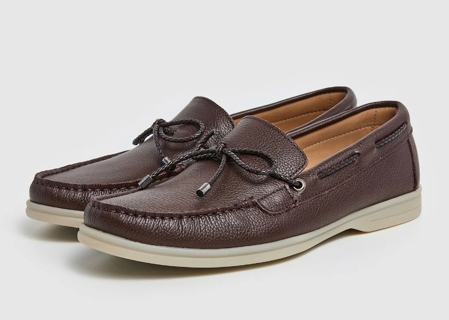 Hackett Scarpe da uomo: Hackett - JERRY COAST Bootsschuh - dark brown Loafer Slipper – Usato da Uitikon Waldegg venduto da Jim-Panse
