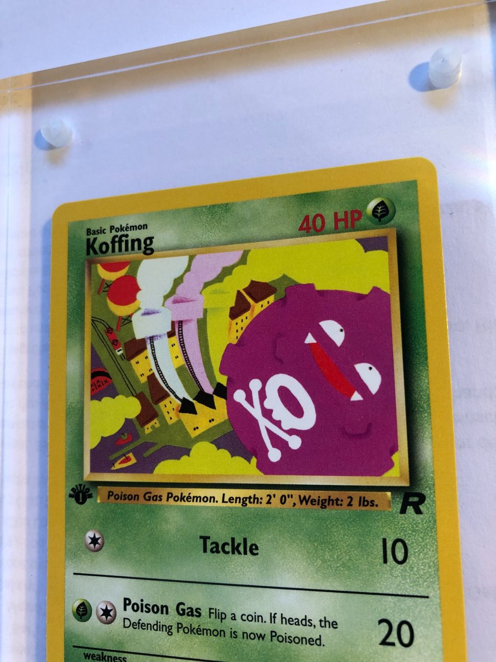 Sammelbilder & Trading cards: Koffing 1st Team Rocket - MINT - ab 1.- – Gebraucht aus Giubiasco von dan_pr8b 3