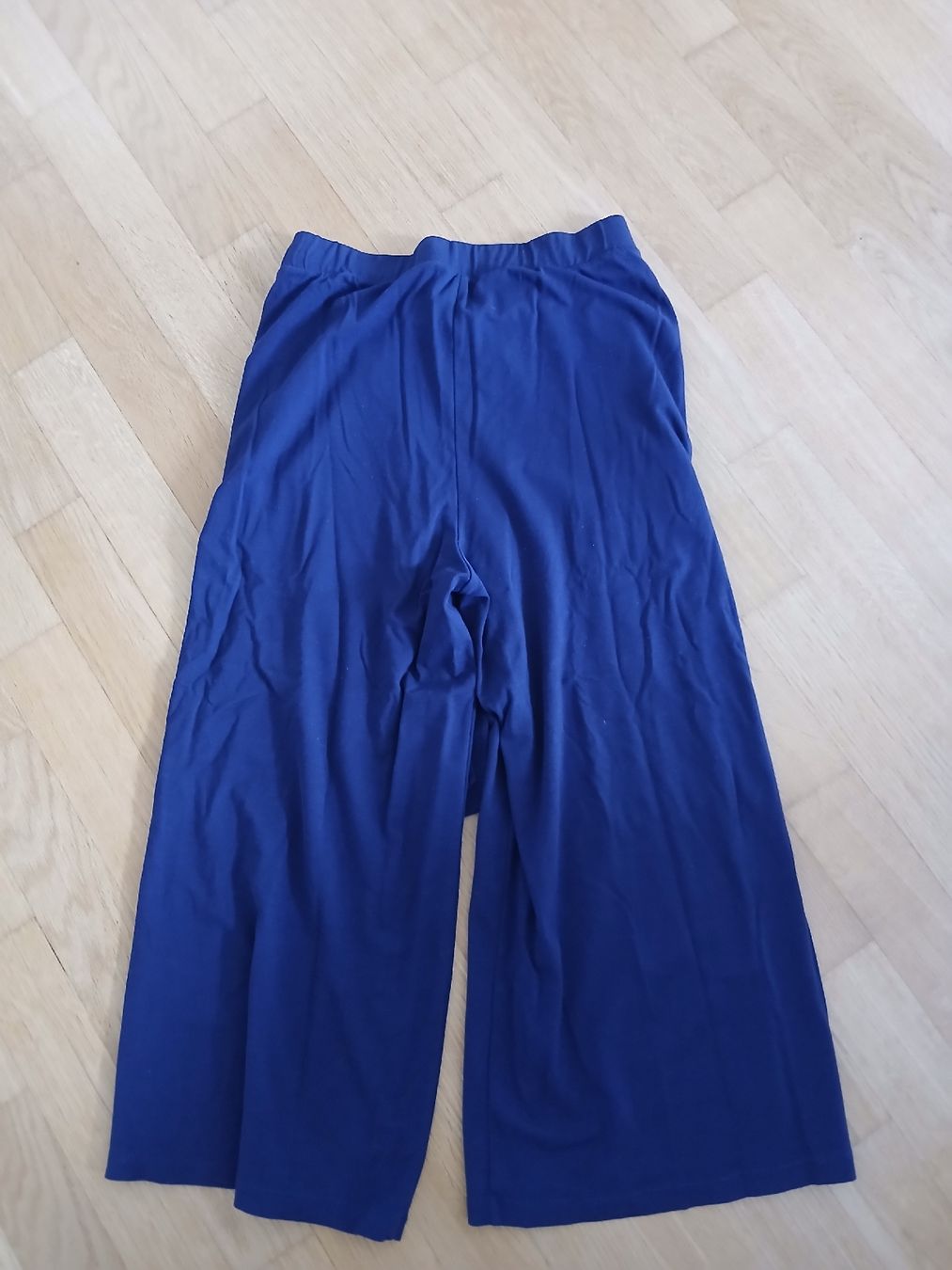 Pantaloni: Sommerhose Palazzohose Gr. 38 blau  – Usato da Bazenheid venduto da vogeljr 1